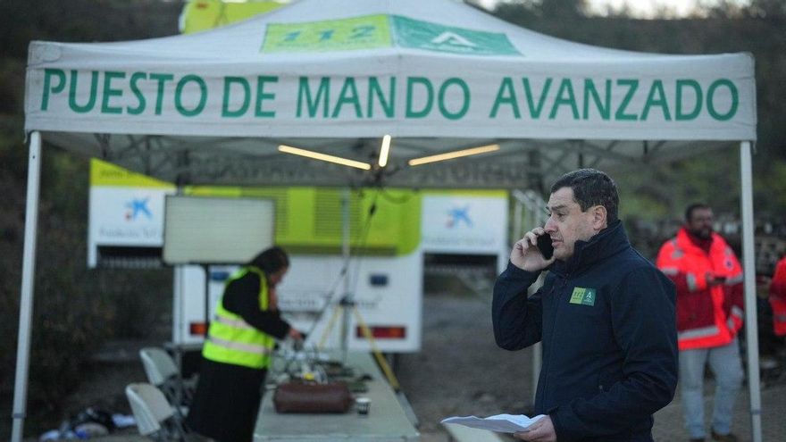 La Guardia Civil, en el lugar del accidente