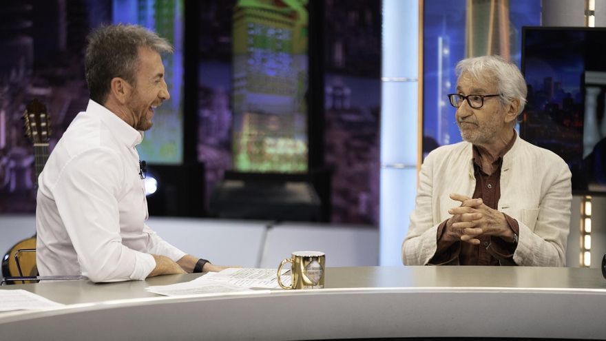 Pablo Motos y José Sacristán