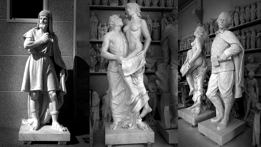 Ofrecen al Ayuntamiento recuperar algunas de las estatuas que Sandokán encargó para Córdoba 2016