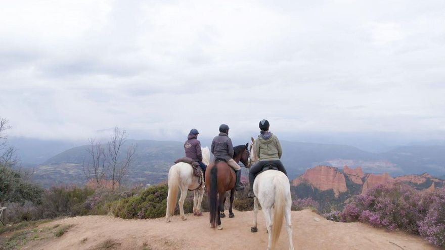 'Médulas a caballo'