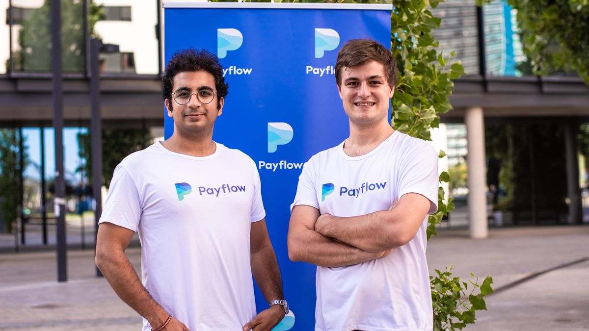 Avinash Sukhwani y Benoit Menardo, co-fundadores de Payflow