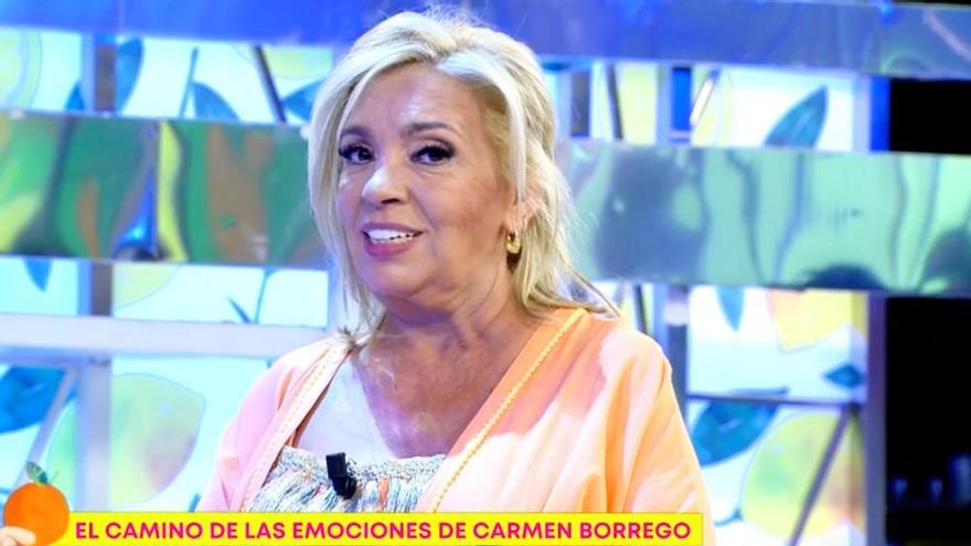 Carmen Borrego habla en 'Sálvame' de su madre, María Teresa Campos: "Nos tienes que hacer caso"