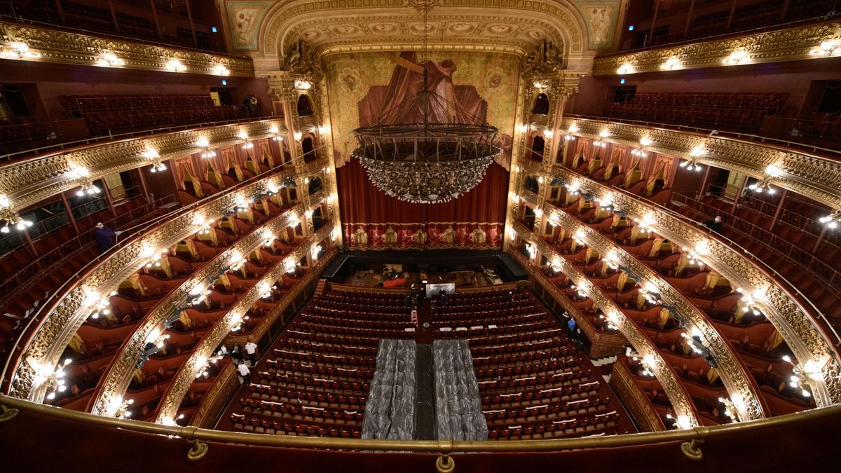 El Teatro Colón, a punto para la nueva temporada: las imágenes