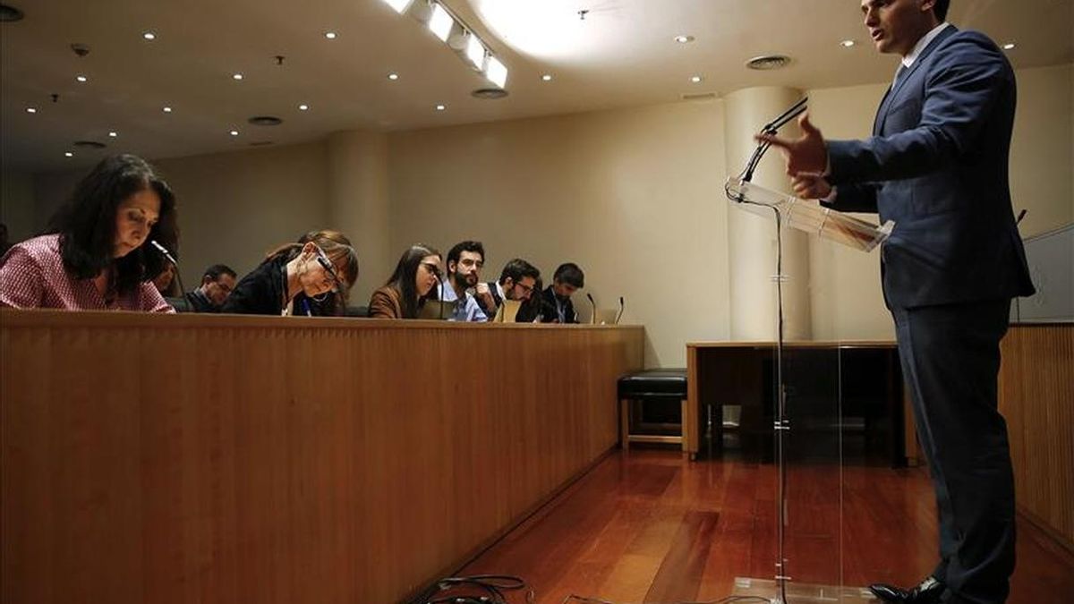 El presidente de Ciudadanos, Albert Rivera.