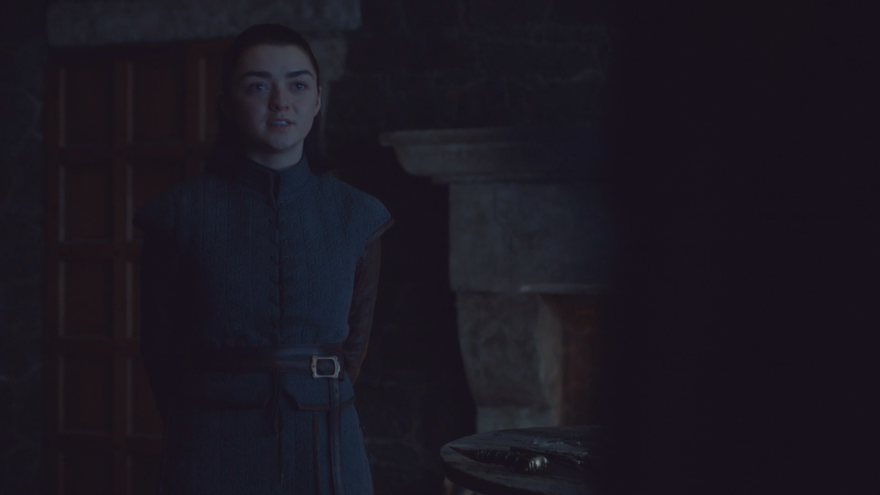 Arya encara a su hermana Sansa