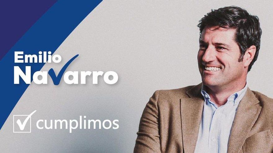 Emilio Navarro releva a Manuel Domínguez al frente del PP de Tenerife
