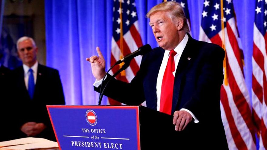 Trump niega la palabra al reportero de CNN: 'Hacéis noticias falsas'