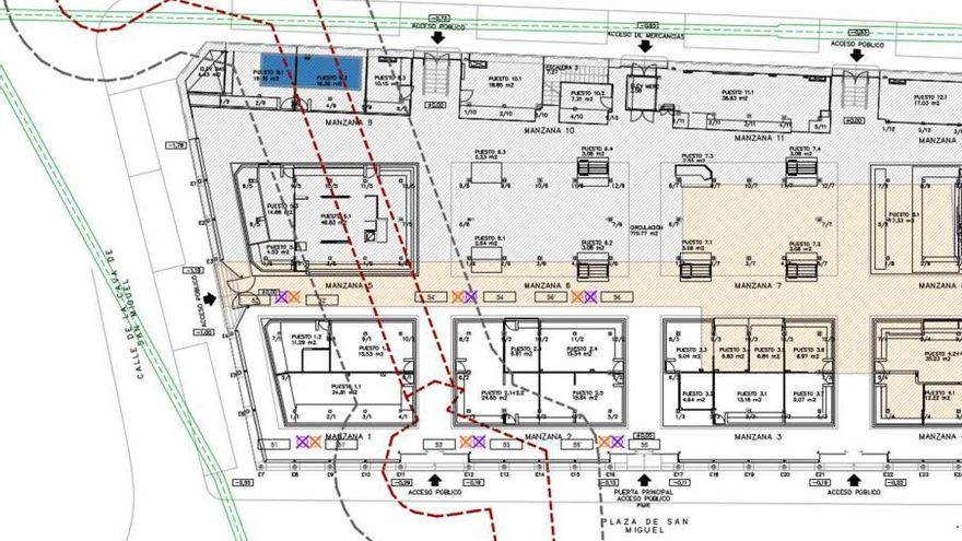 En busca de la muralla de Madrid bajo el Mercado de San Miguel con un estudio arqueológico "obligado" por la oposición