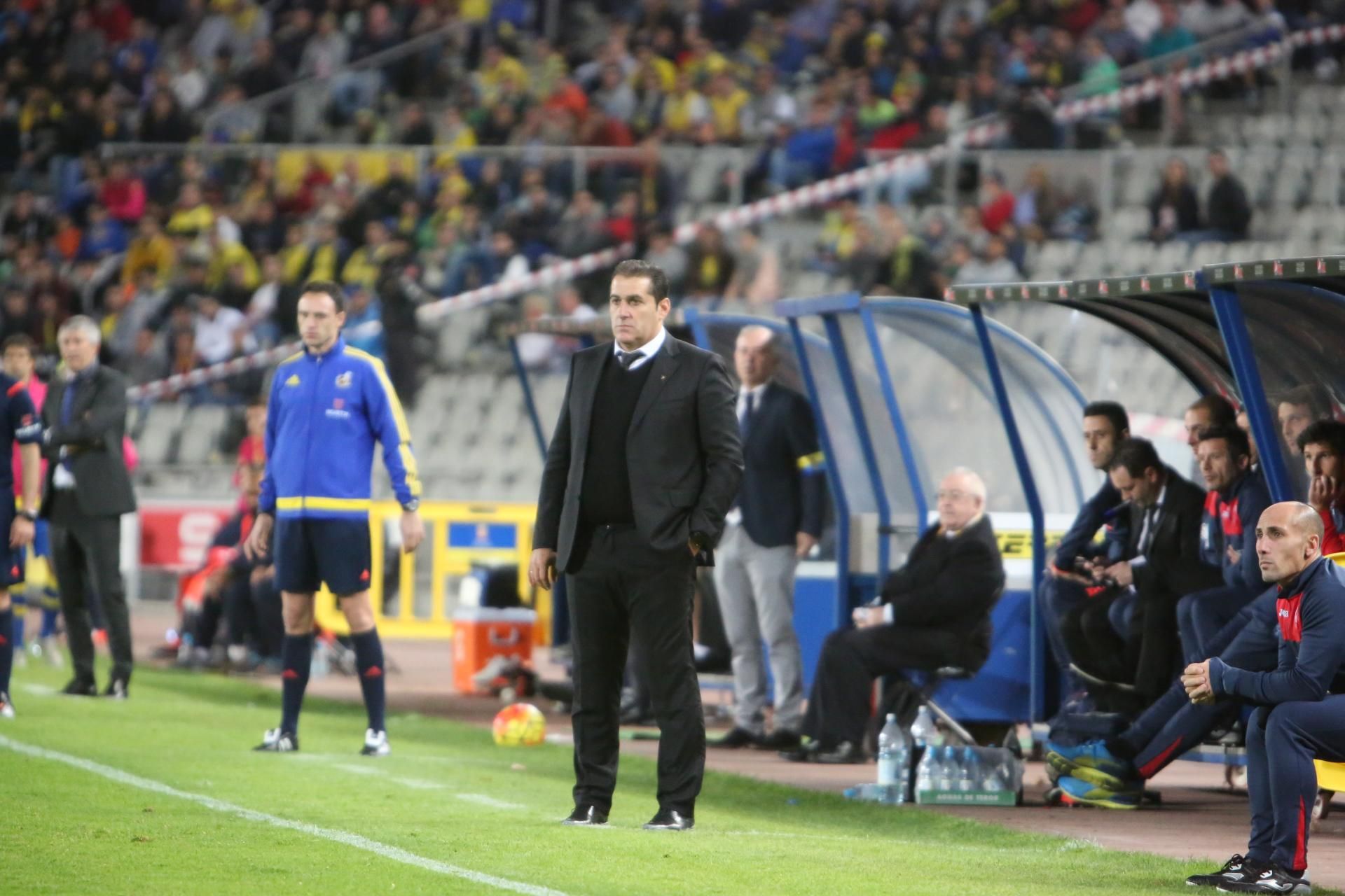 Imagen del encuentro en el Estadio de Gran Canaria entre la UD Las Palmas y el Granada C.F.