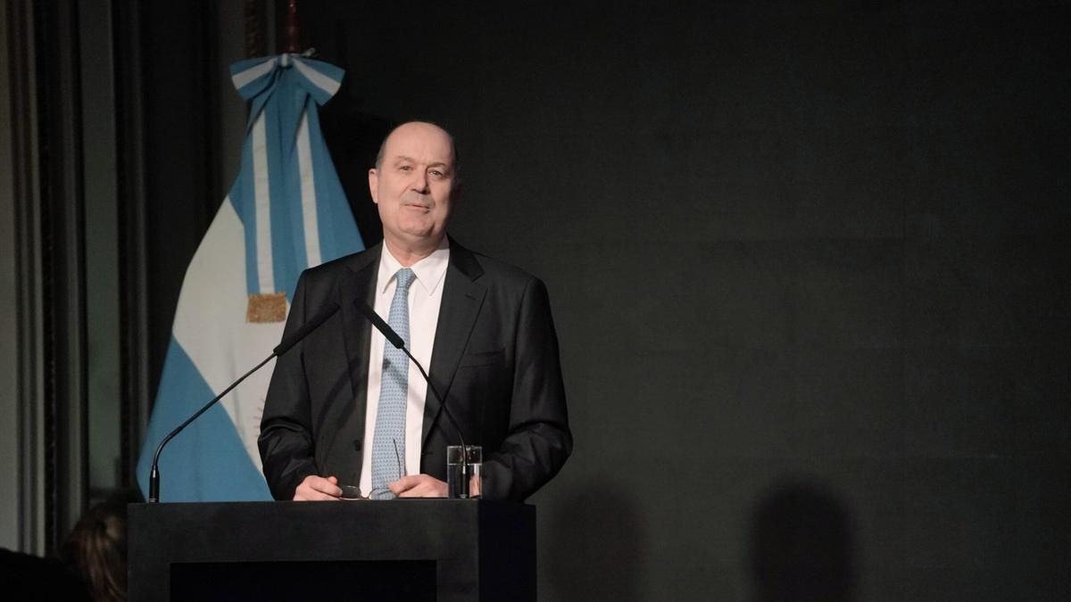 El ministro de Desregulación, Federico Sturzenegger, en el Council of the Americas
