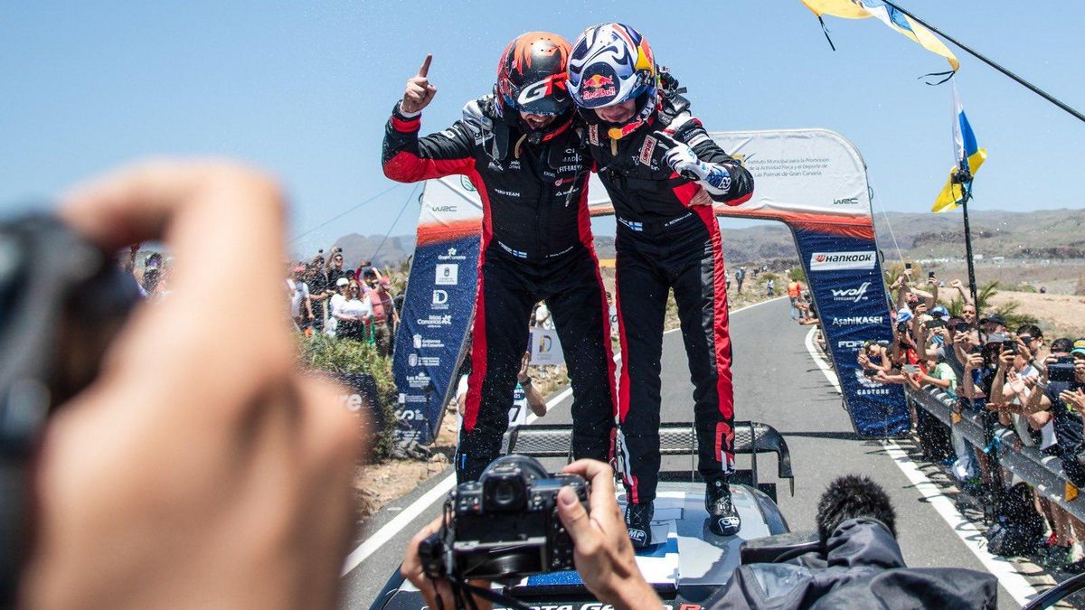 Kalle Rovanperä y Jonne Halttunen se llevan la victoria en la primera edición mundialista del Rally Islas Canarias