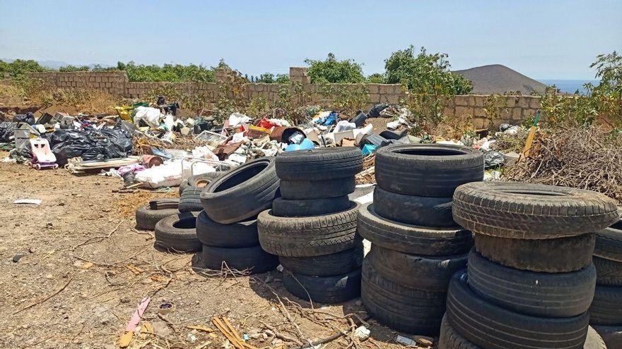 Objetos encontrados en el terreno