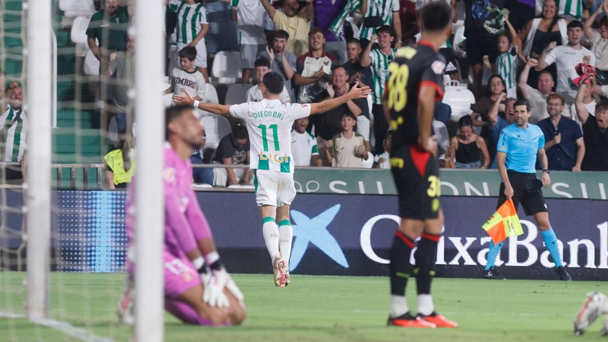 Las imágenes del Córdoba CF - Girona FC