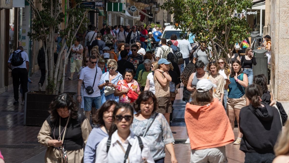 Balears suma 6,5 millones de turistas internacionales hasta junio, un 2,54% más que el año pasado