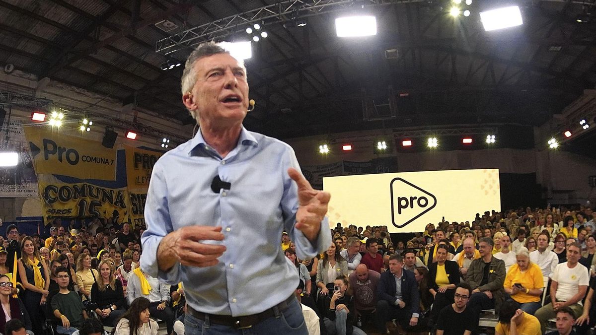 Mauricio Macri, líder del PRO.