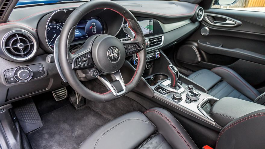 Panel de instrumentos TFT de 12,3 pulgadas.