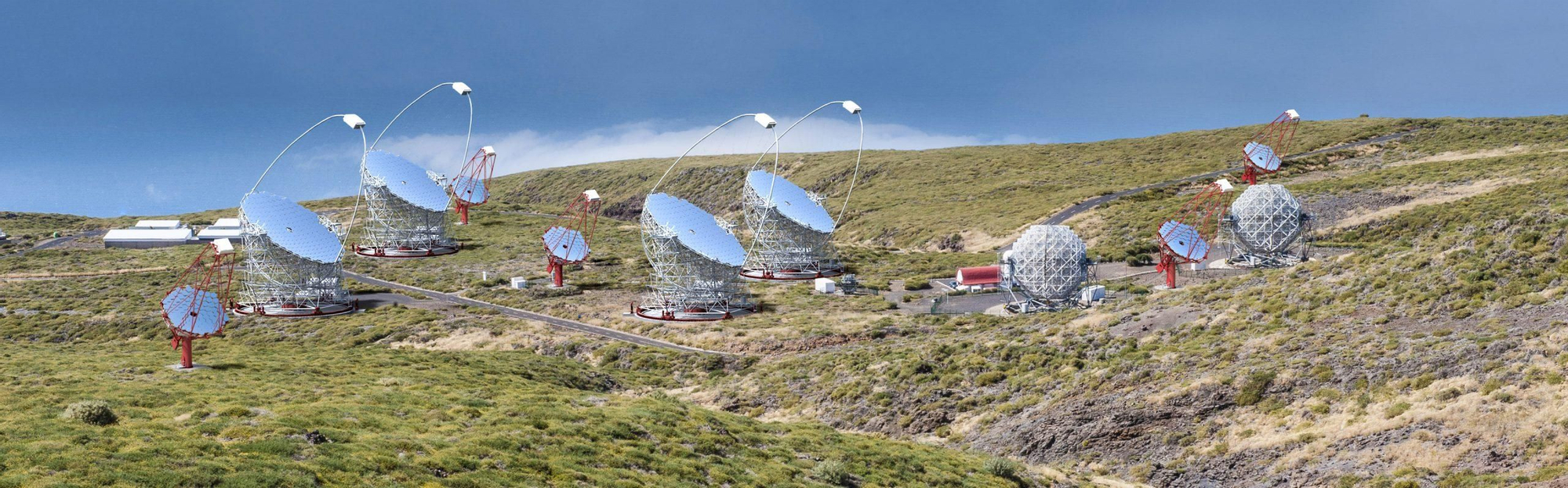 Recreación de la Red de Telescopios Cherenkov en el Observatorio del Roque de Los Muchachos