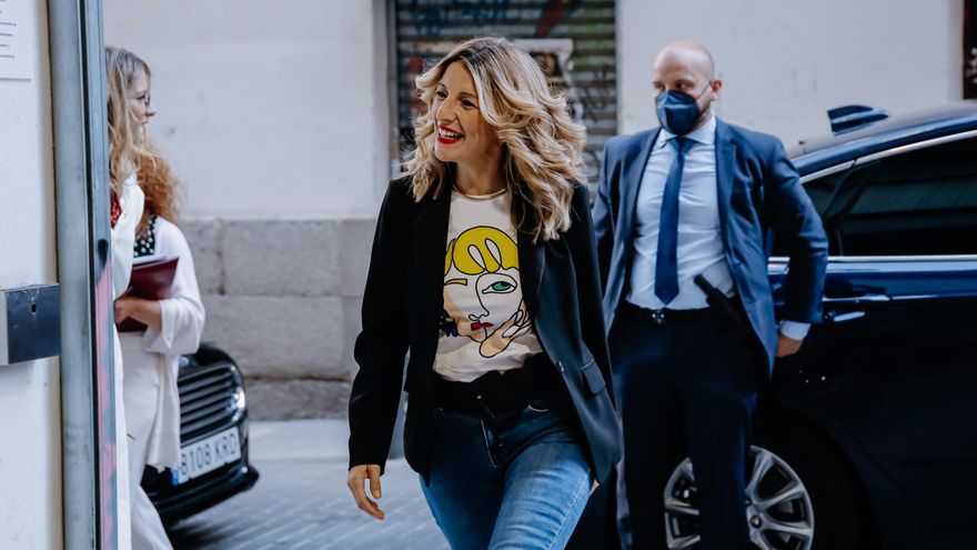 La vicepresidenta segunda del Gobierno y ministra de Trabajo, Yolanda Díaz.