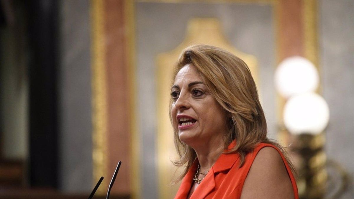 Cristina Valido, portavoz de CC en el Congreso. CC