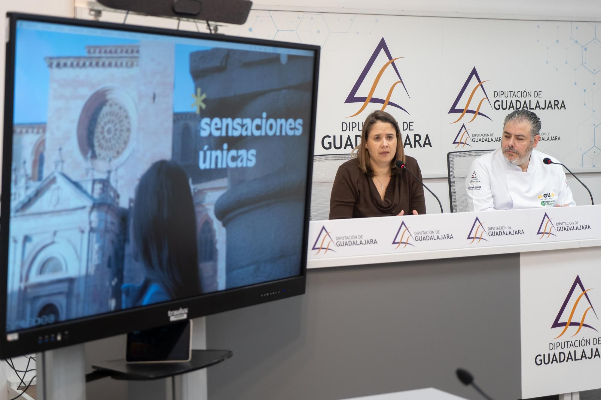 Presentación campaña 'Emociones únicas' de Guadalajara en FITUR 2026 y Madrid Fusión