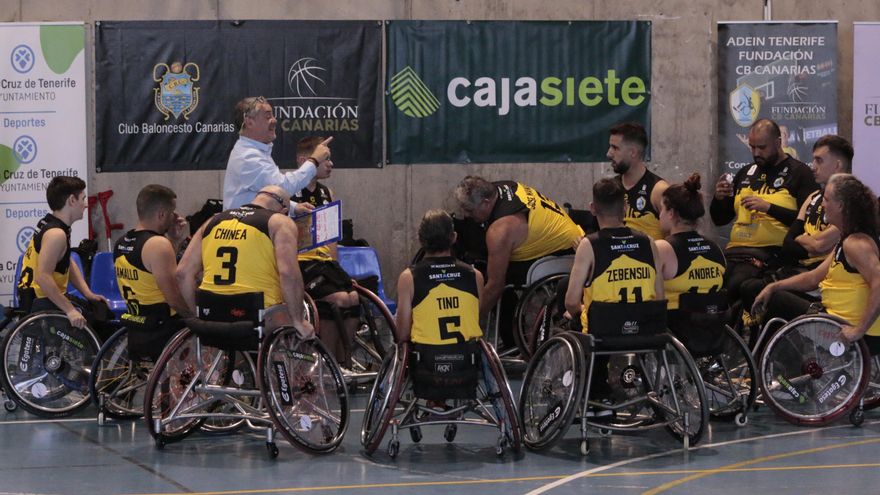 Primera victoria para el Santa Cruz ADEIN Tenerife Fundación CB Canarias