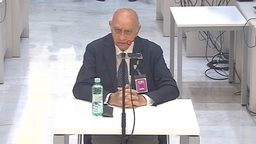 Jorge Fernández Díaz, exministro del Interior, declara en la Audiencia Nacional por el juicio de la Kitchen