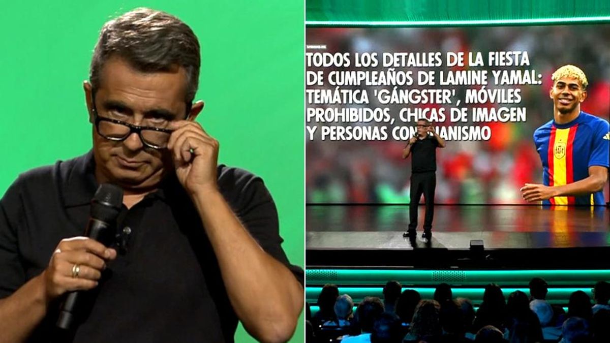 Buenafuente dio "preocupado" en RTVE un consejo a Lamine Yamal e insistió con la situación en Gaza: "Es un genocidio"