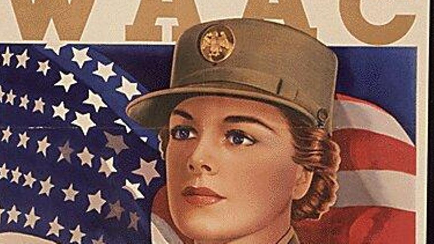 “¡Esta es también mi guerra!”, exclamaba el poster de reclutamiento del Cuerpo de Mujeres (Auxiliares) del Ejército. La inclusión de la mujer en la maquinaria de guerra americana, tanto civil como militar, fue excepcional pero determinante en el devenir de la contienda.