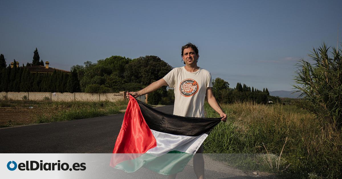 Los activistas de Figueres que iniciaron la protesta por Gaza en La Vuelta: “No esperábamos tantas movilizaciones”