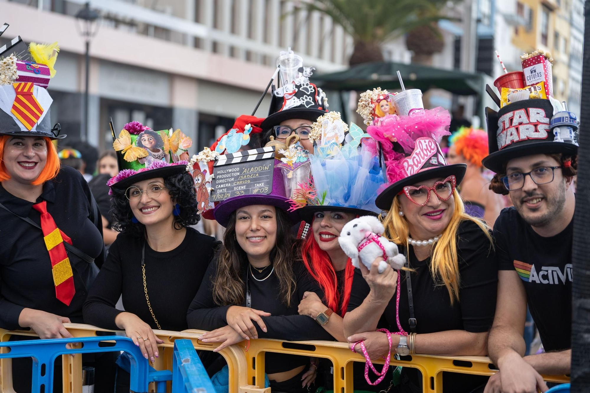 Derroche de imaginación en el diseño de las pelucas.