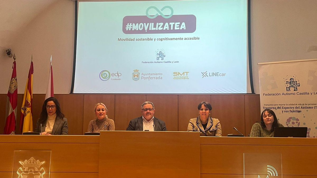 Ponferrada lanza MovilizaTEA para facilitar el transporte público a personas con autismo