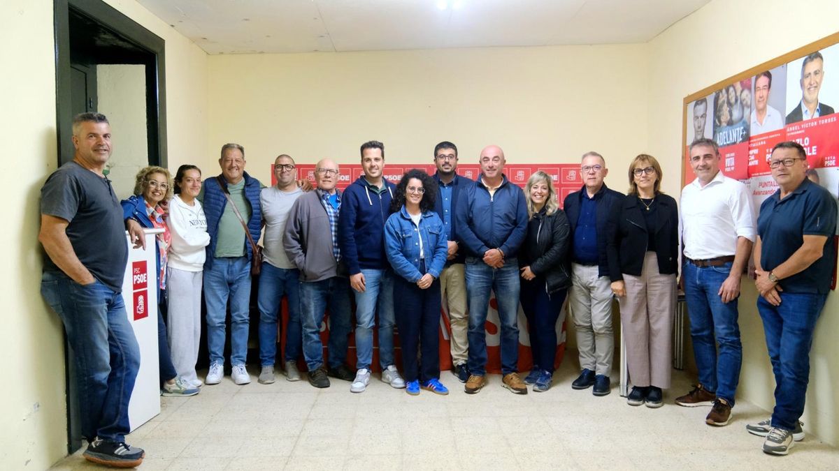 Víctor Guerra, reelegido secretario general del PSOE de Puntallana