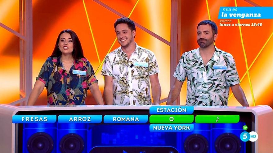 'Los Sandungueros' se quedaron sin festival en 'Reacción en cadena' tras confundir a Rapunzel con la reina Letizia