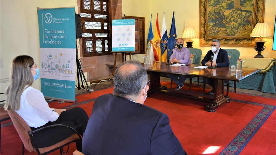 La Consejería de Transición Ecológica de Canarias presenta la Red de Oficinas Verdes de las islas