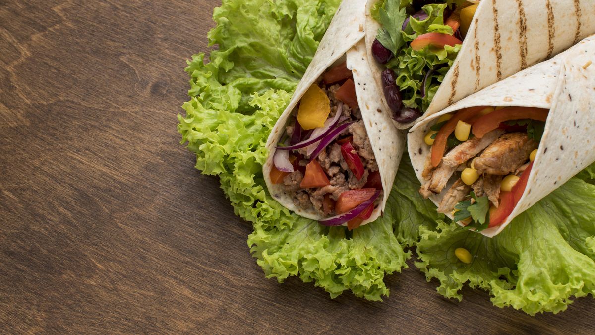 Las tortillas o wraps son una opción muy ligera y apetecible