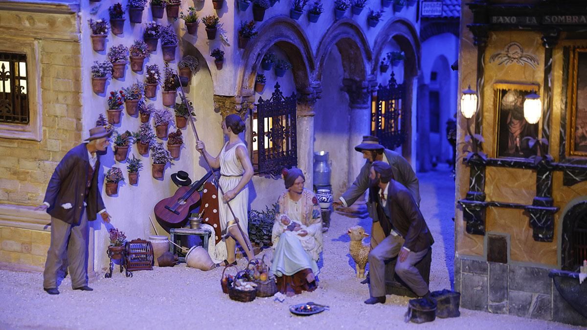 Inauguración del Belén de la Fundación Cajasol en Córdoba