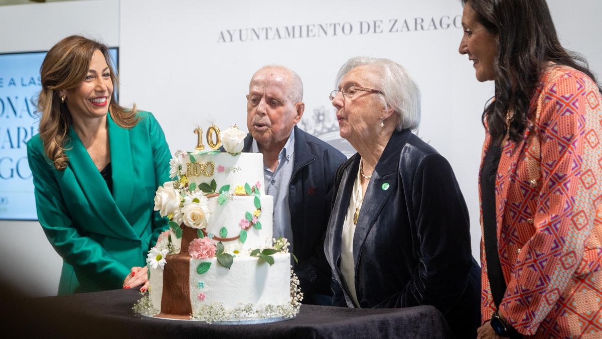 Un siglo de vida: Zaragoza homenajea a sus centenarios, protagonistas de una vida dedicada al trabajo