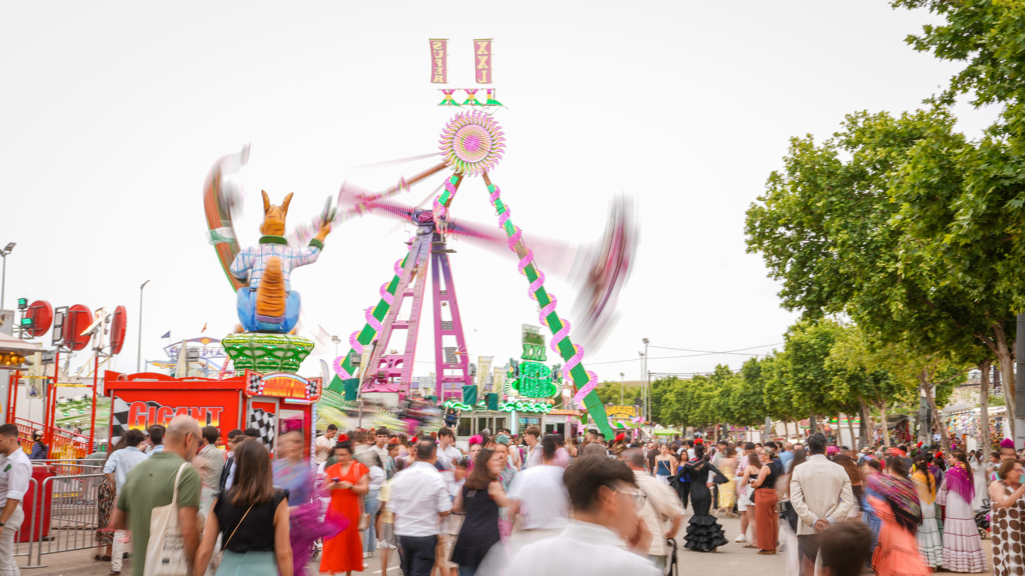Ambiente del domingo de feria