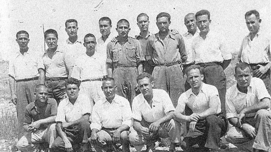 Grupo de reclusos de Pollença (Mallorca)