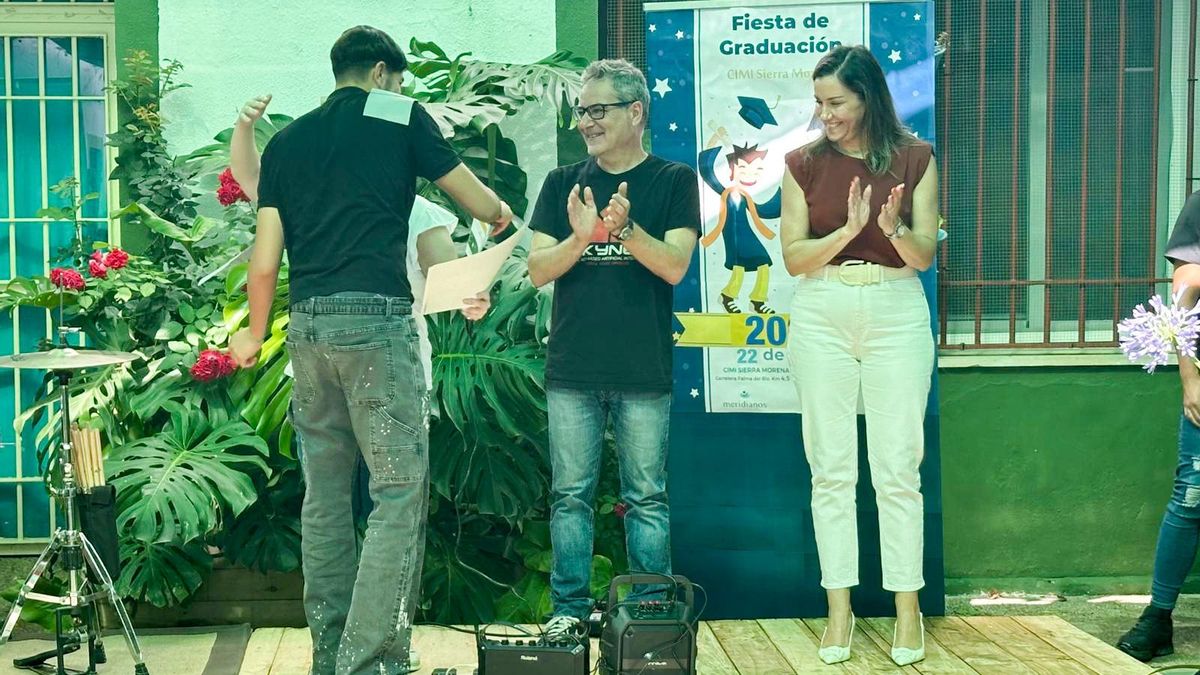 Fin de curso para celebrar los avances académicos de menores infractores del centro Sierra Morena