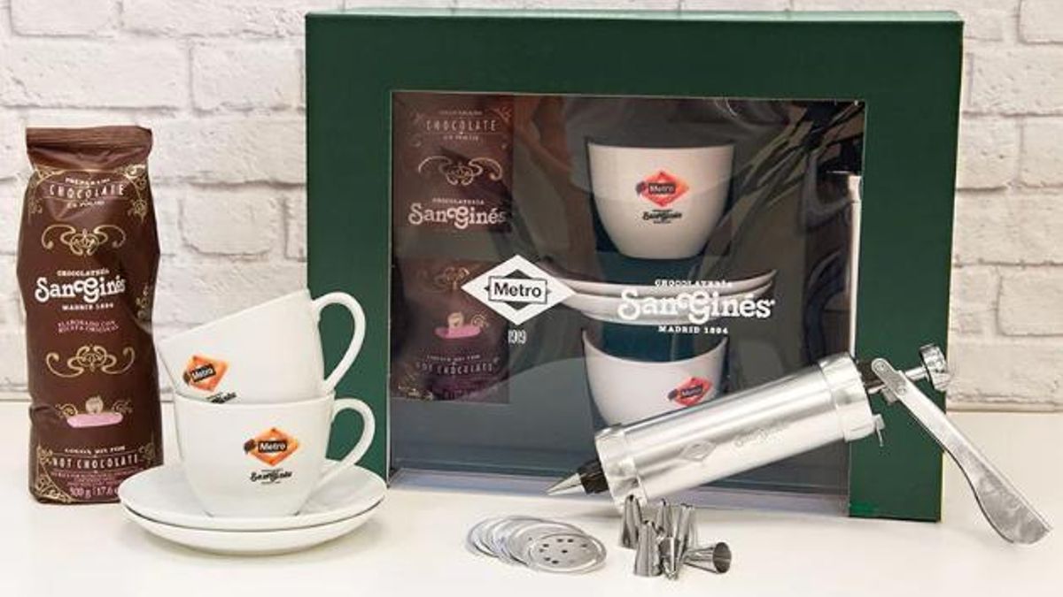 Las joyas de la tienda de Metro de Madrid: un pack para hacer churros, una curiosa Jenga o pedazos de la línea 6