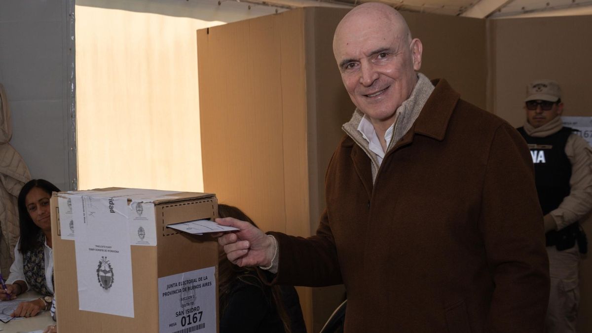 José Luis Espert votó en San Isidro