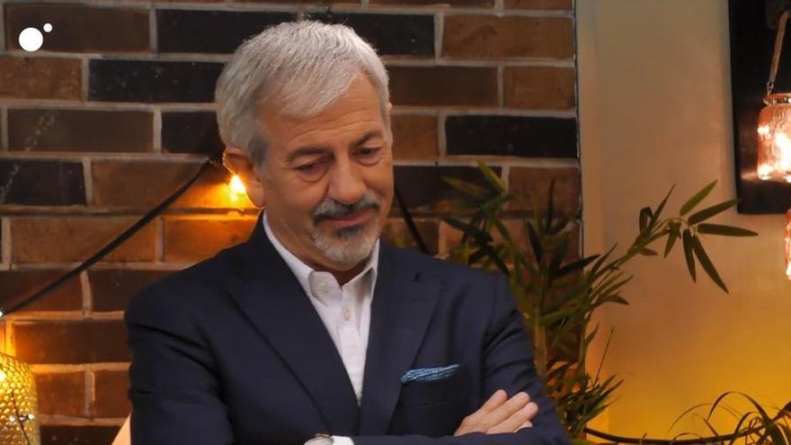 Carlos Sobera, emocionado