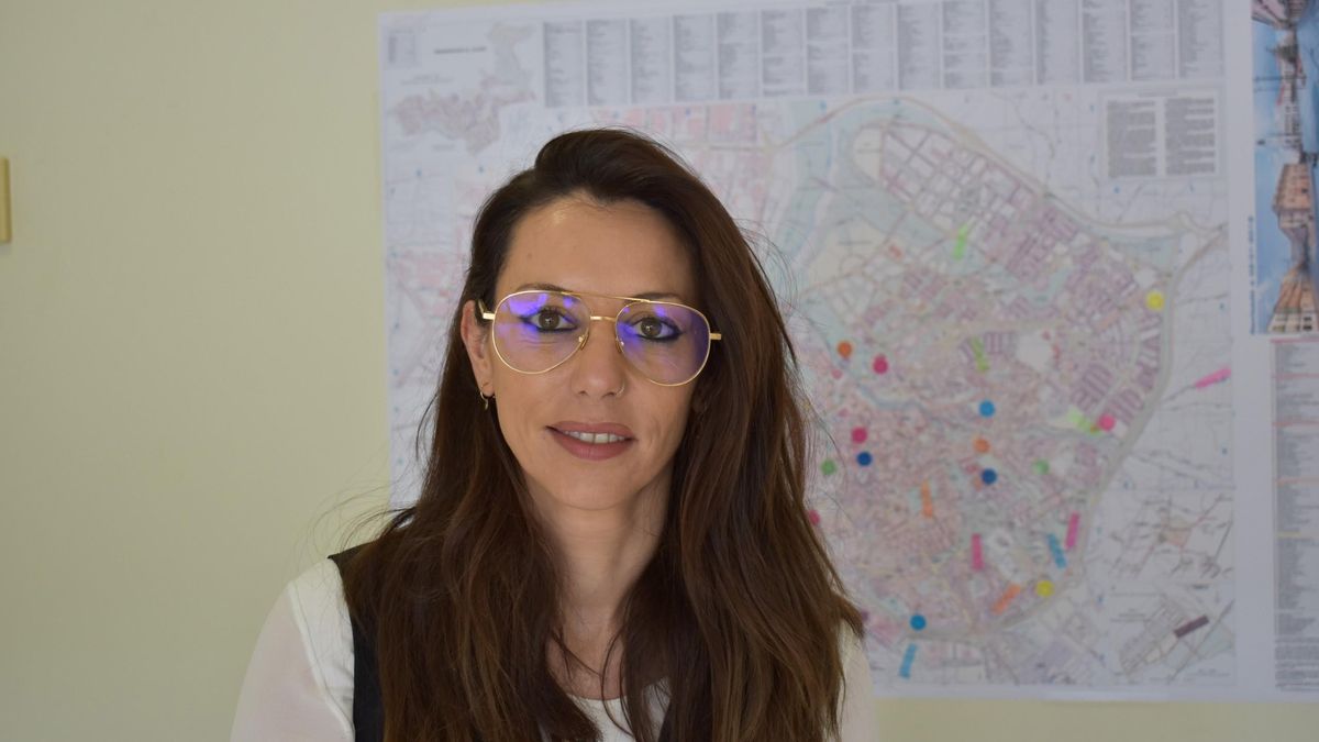 La portavoz del PSOE en el Ayuntamiento de Guadalajara, Lucía de Luz.
