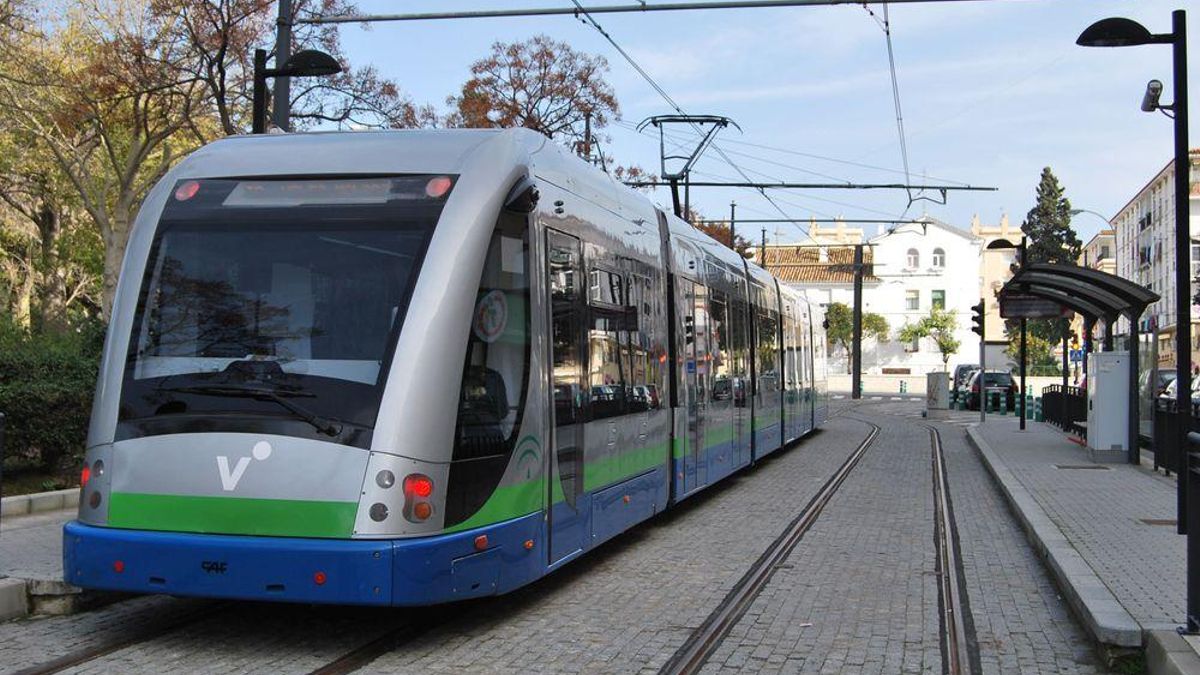 Tranvía de Vélez-Málaga, en una imagen de archivo