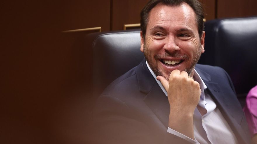 El ministerio de Transportes y Movilidad Sostenible, Óscar Puente, durante una sesión plenaria en el Congreso de los Diputados, a 24 de junio de 2026, en Madrid (España). Eduardo Parra / Europa Press