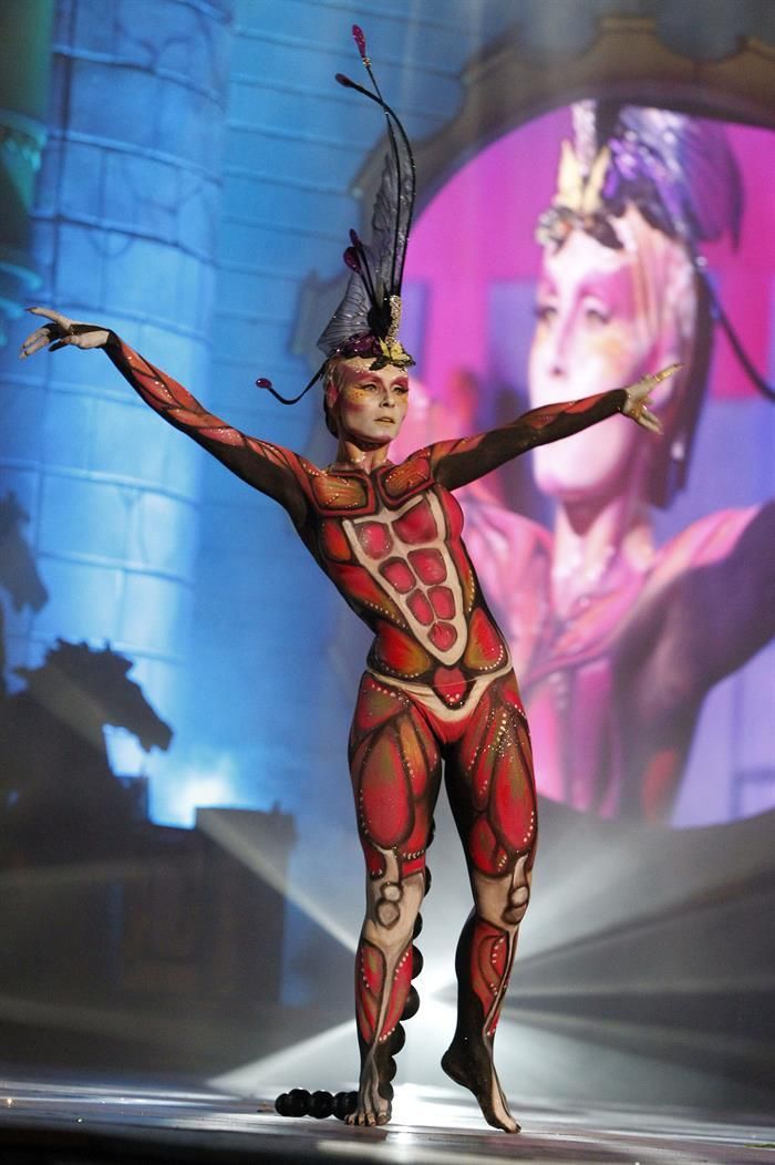 Concurso de maquillaje corporal