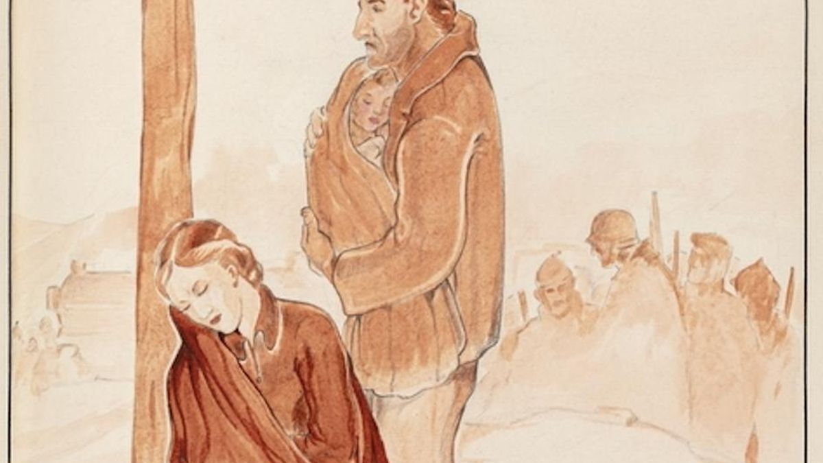 Fue en 1972 cuando su hija mayor descubrió este legado gráfico mientras revisaba las pertenencias paternas