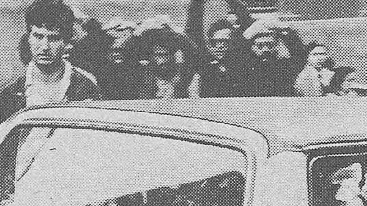 Concentración de CNT el día del entierro de Jorge Caballero