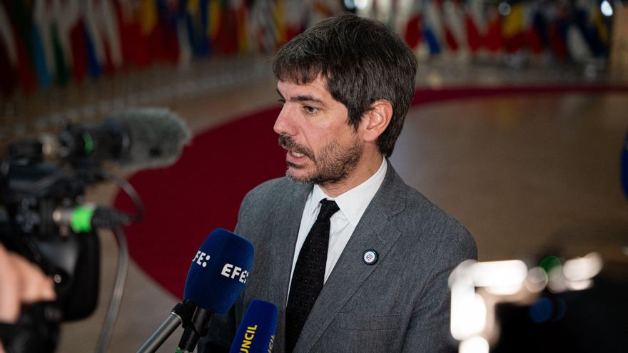 El ministro de Cultura Ernest Urtasun, tras la reunión del Consejo de Ministros